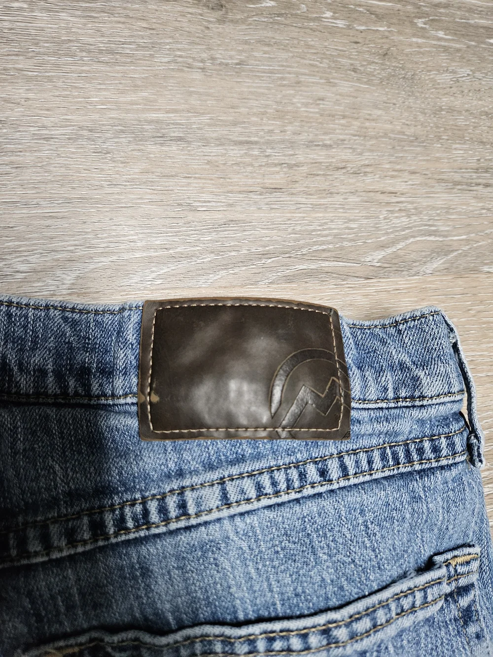 Magellan Outdoors Men's Light Blue Slim Straight Jeans